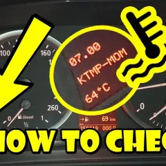 Jak sprawdzić temperaturę silnika BMW E60, aby uniknąć awarii?